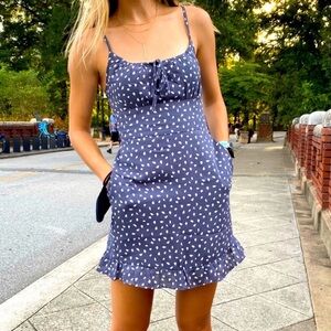Abercrombie Polka Dot Summer Dress Medium